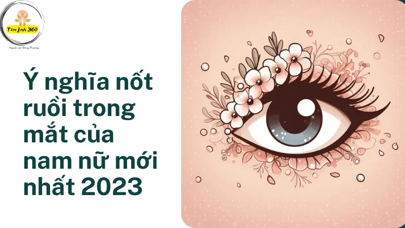 Giải đáp ý nghĩa nốt ruồi trong mắt của nam nữ mới nhất 2023