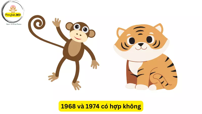1968 va 1974 co hop khong