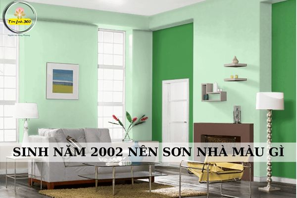 Sinh năm 2002 nên sơn nhà màu gì để đón may mắn & tài lộc?