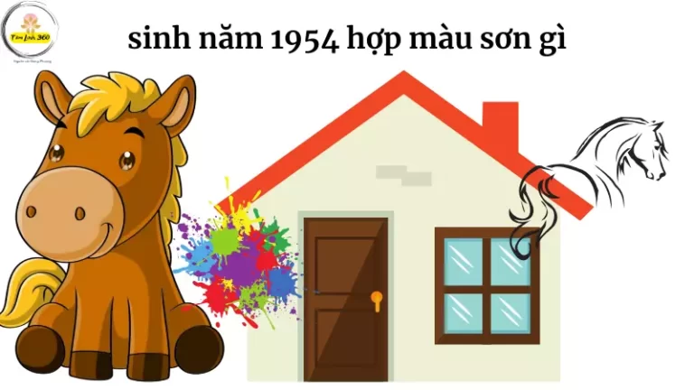 sinh nam 1954 hop mau son gi