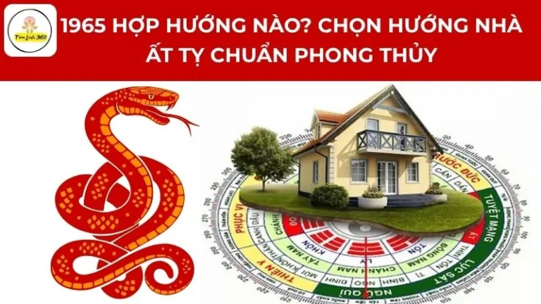 1965 hợp hướng nào? Chọn hướng nhà Ất Tỵ chuẩn phong thủy