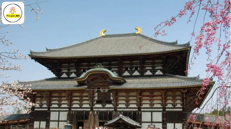 Chùa Todaiji ở Nhật Bản có Đại Phật bằng đồng lớn