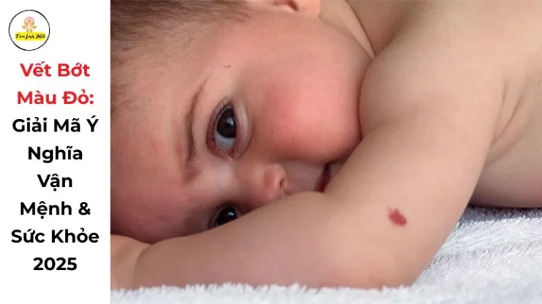 Vết Bớt Màu Đỏ: Giải Mã Ý Nghĩa Vận Mệnh & Sức Khỏe 2025