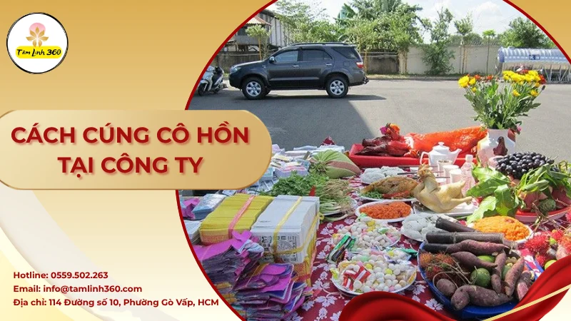 Ảnh đại diện mâm cúng tại công ty chuẩn