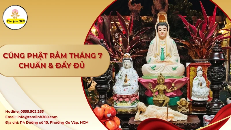 Ảnh đại diện cúng Phật Rằm tháng 7