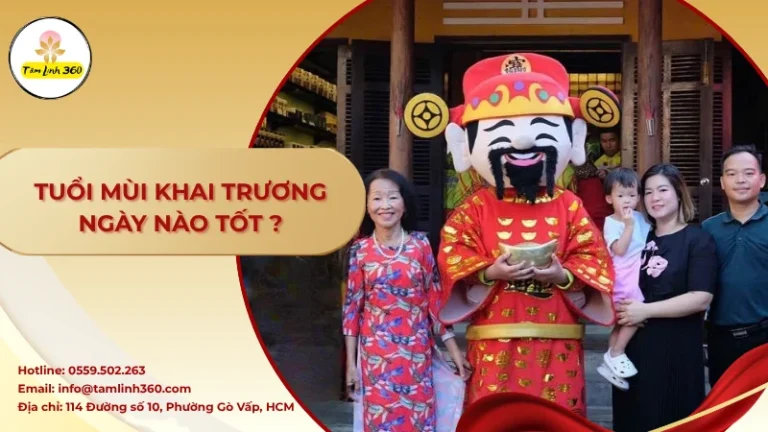 Ảnh đại diện tuổi Mùi khai trương ngày nào tốt nhất