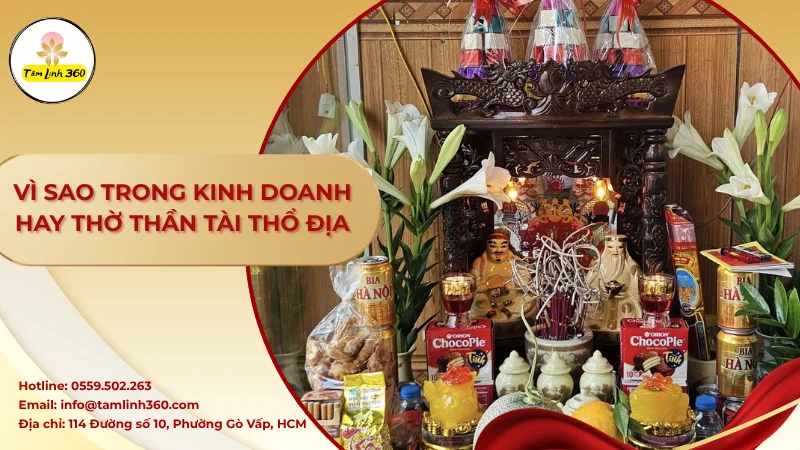 Bàn thờ Thần Tài - Ông Địa