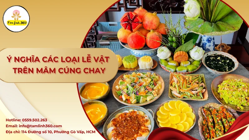 Ảnh đại diện ý nghĩa mâm cúng chay