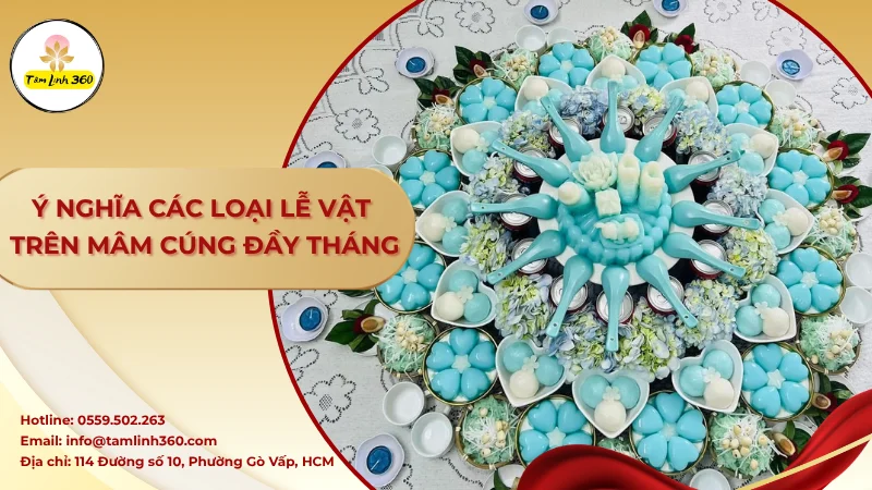 Ảnh đại diện ý nghĩa mâm cúng đầy tháng cho bé