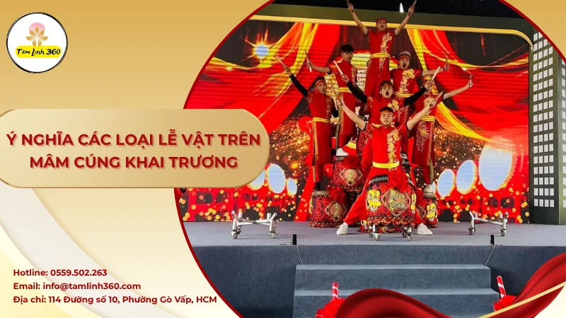 Lễ khai trương hoành tráng