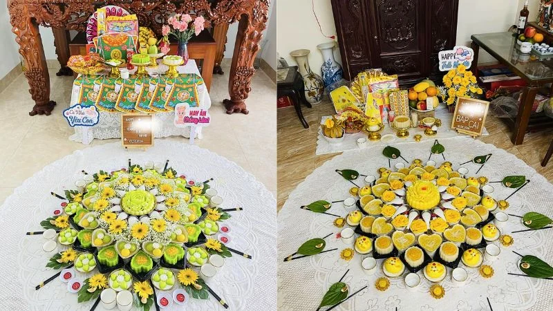 bay tri mam cung thoi noi be trai dung chuan Bày trí mâm cúng thôi nôi bé trai đúng chuẩn