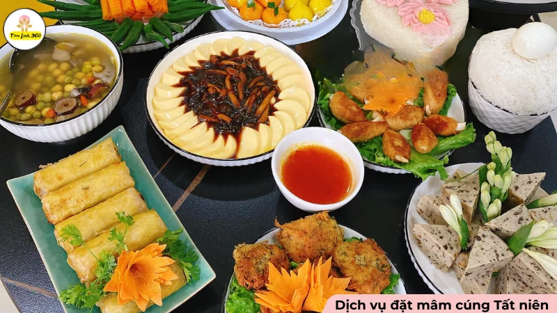 Lưu ý khi đặt dịch vụ đồ cúng online mâm cúng Tất niên