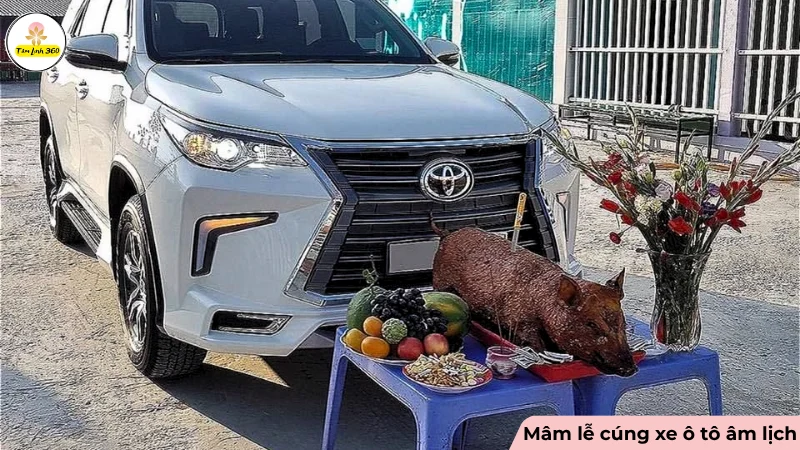 le cung xe o to ram thang 7 Lễ cúng xe tháng 7 âm lịch