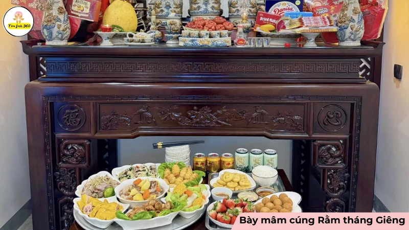 le vat mam cung ram thang gieng day du Lê vật mâm cúng Rằm tháng Giêng đầy đủ
