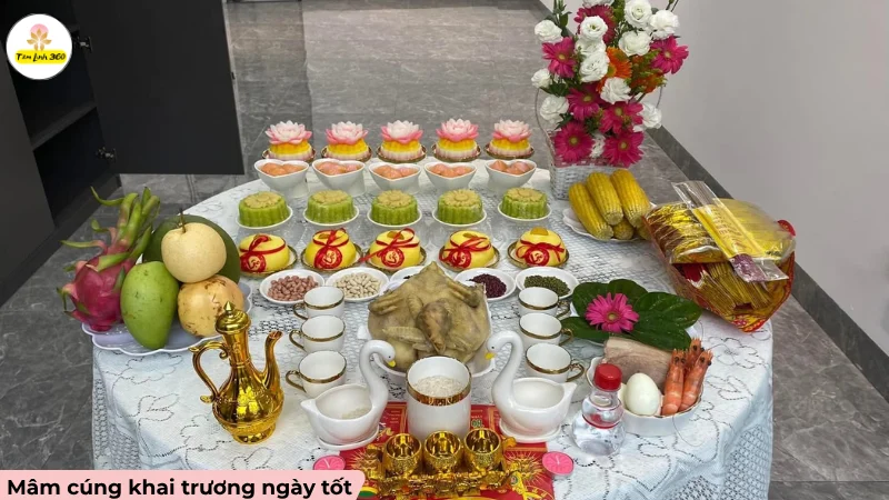 mam le cho ngay khai truong tuoi ngo Mâm lễ cho ngày khai trương cho tuổi Ngọ