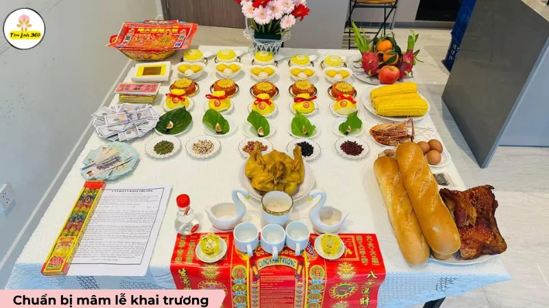 mam le cung khai truong ngay tot tuoi ngo Mâm lễ cúng khai trương ngày tốt tuổi Hợi