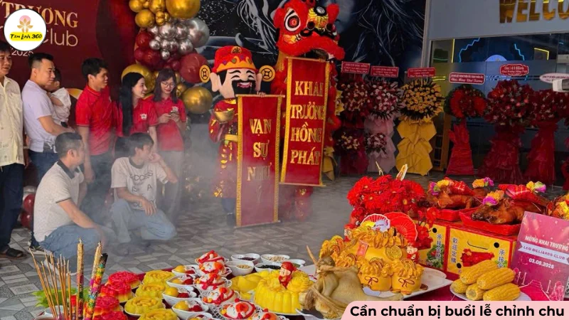 y nghia cac loai le vat mam cung khai truong dung Buổi lễ khai trương cần phải chuẩn bị chỉnh chu